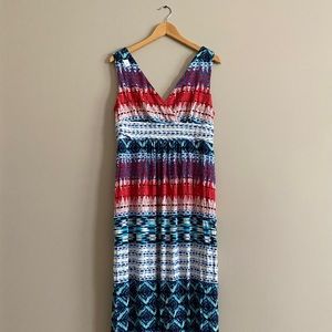 Women’s Colorful Summer Maxi Dress!